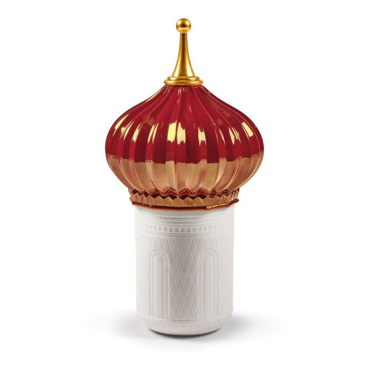 North Tower Candle 1001 Lights (ruby) by Lladró #Night approaches Scent