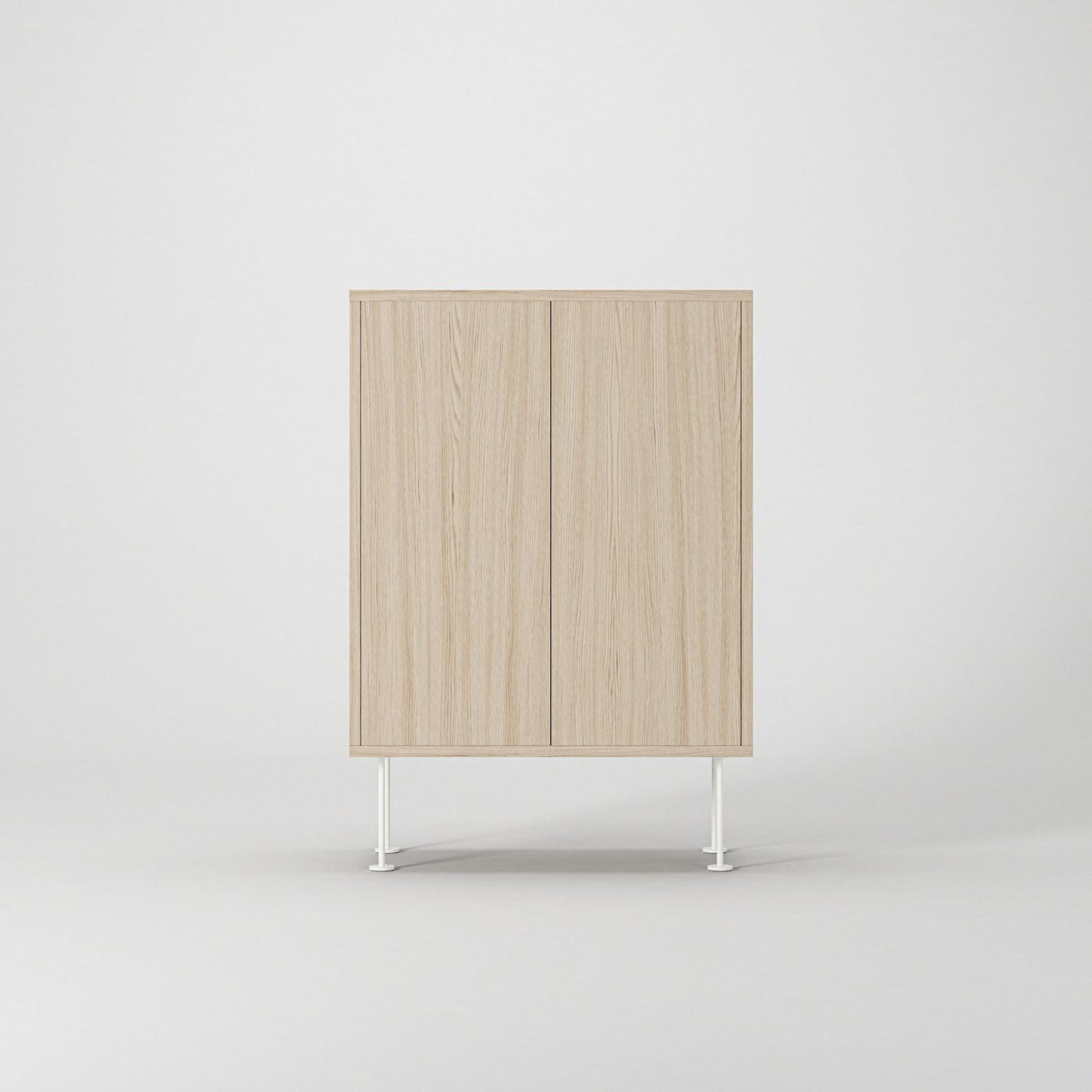 Decotique Vogue Cabinet 64 White Pigmented Oak/White