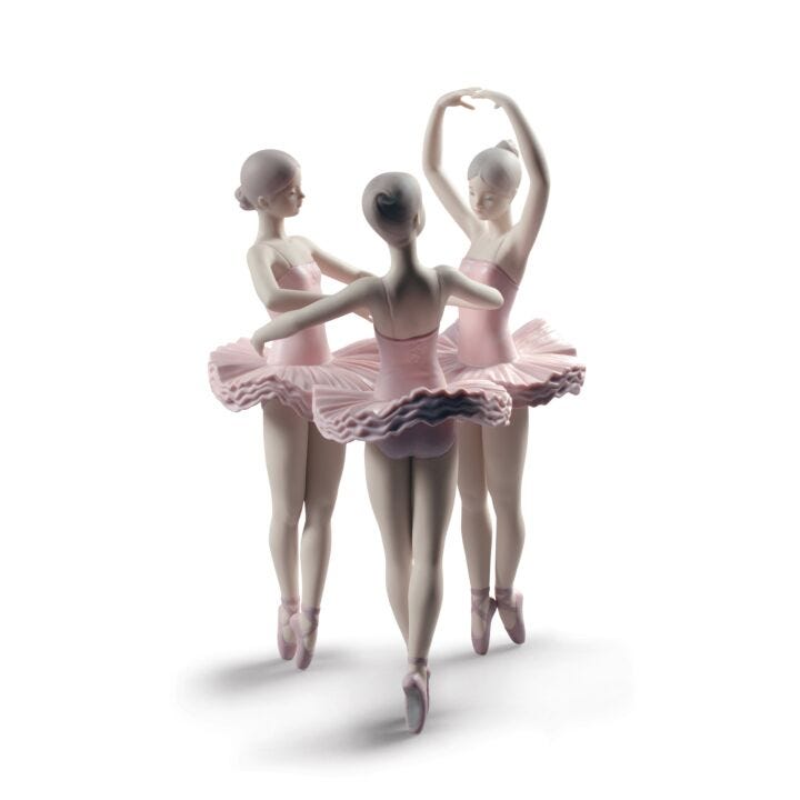 Our Ballet Pose Dancers Figurine by Lladró