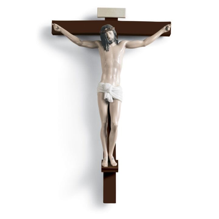 Our Saviour Crucifix Figurine Wall Art by Lladró
