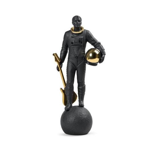 Walking on the Moon Figurine by Lladró #Black & Gold