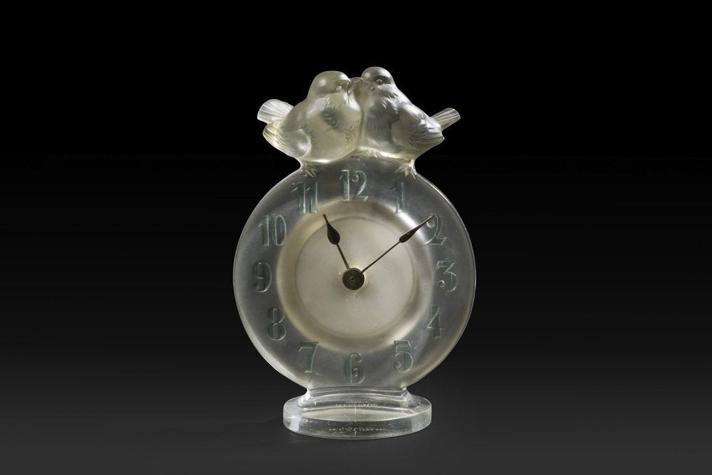 8-Day Clock by René Lalique, 1926