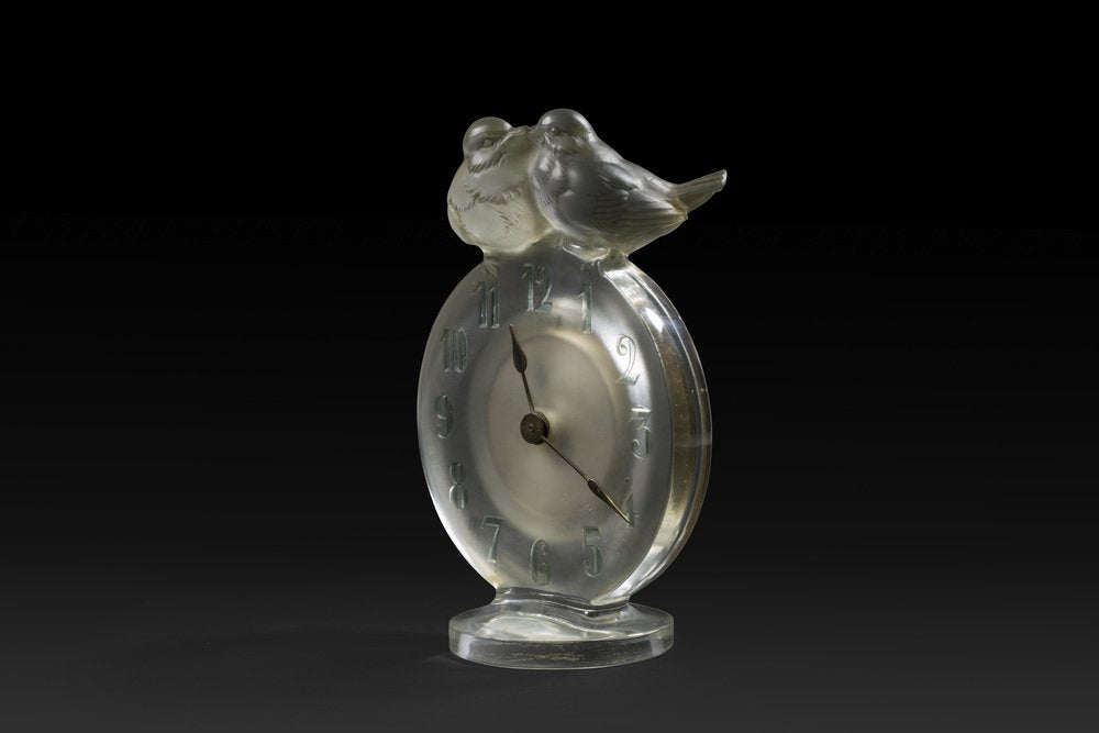 8-Day Clock by René Lalique, 1926