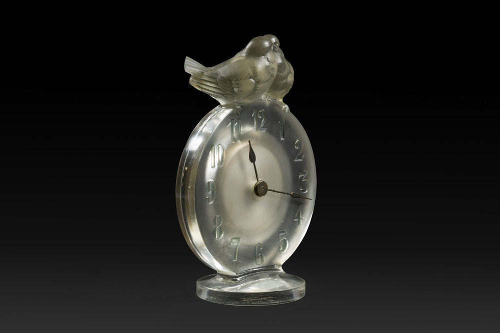 8-Day Clock by René Lalique, 1926