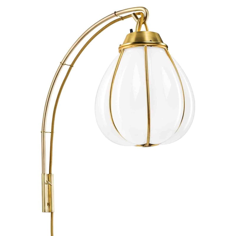 Hobo wall lamp by Örsjö #brass #