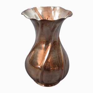 800 Silver Hand-Wrought Vase, 1960s-PWG-2041242