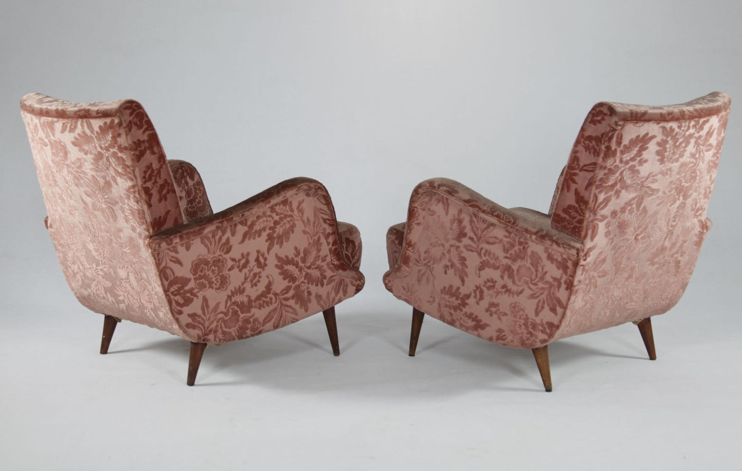 806 Armchairs & Sofa by Carlo de Carli for Cassina, 1950s, Set of 3