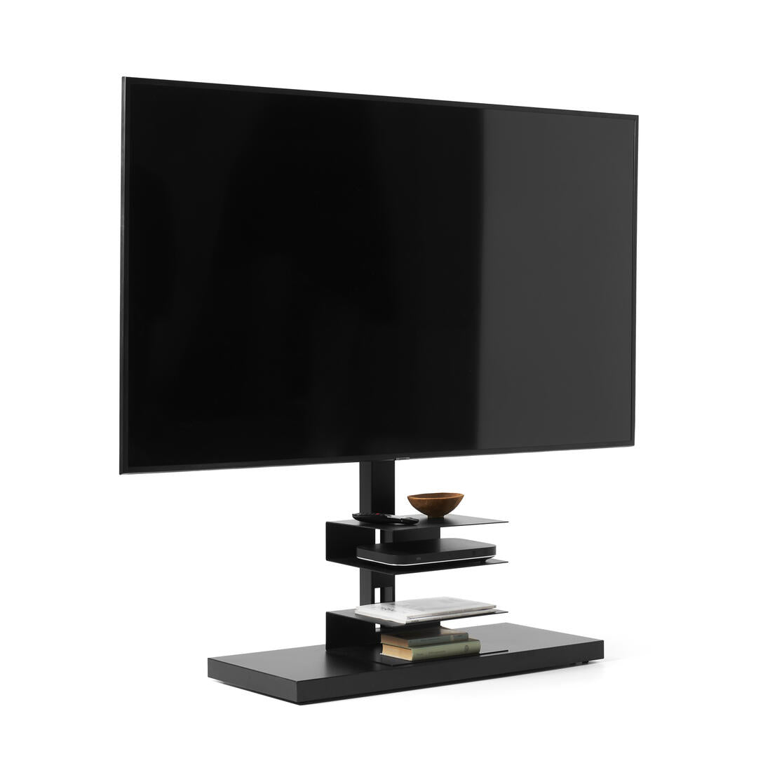 PTOLOMEO TV SMART - Floor mounted steel stand