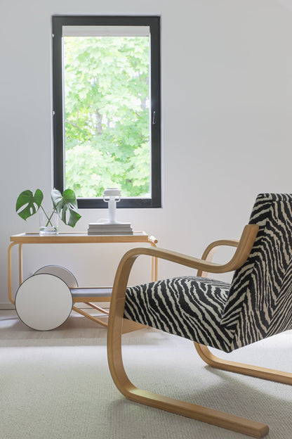 Aalto tea trolley 901, white - birch