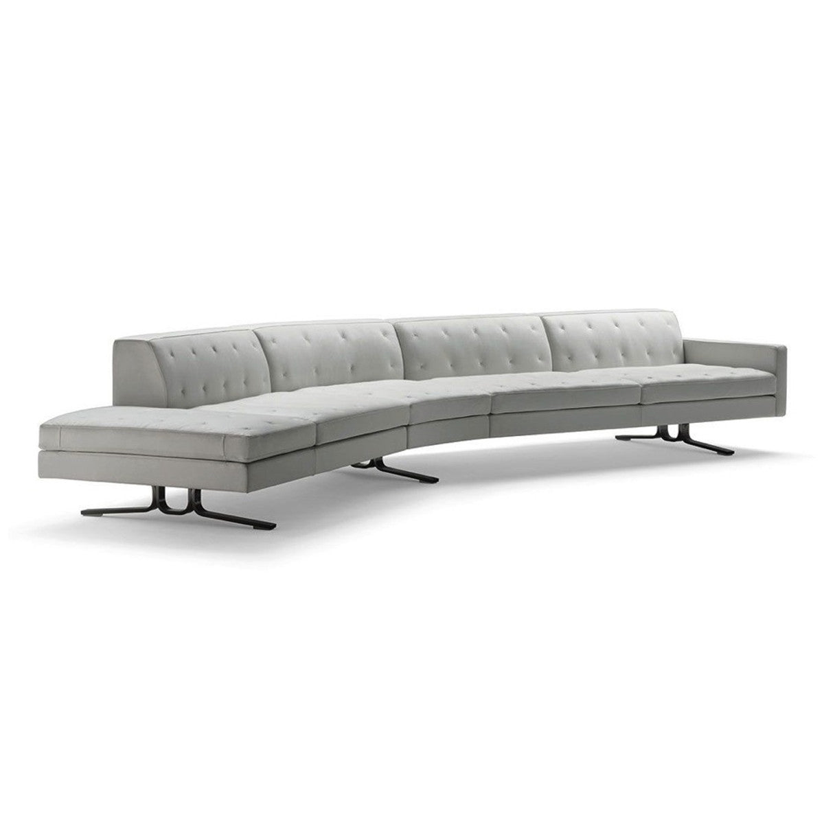 Kennedee - Modular Leather Sofa by Poltrona Frau