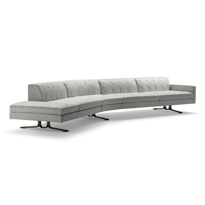 Kennedee - Modular Leather Sofa by Poltrona Frau