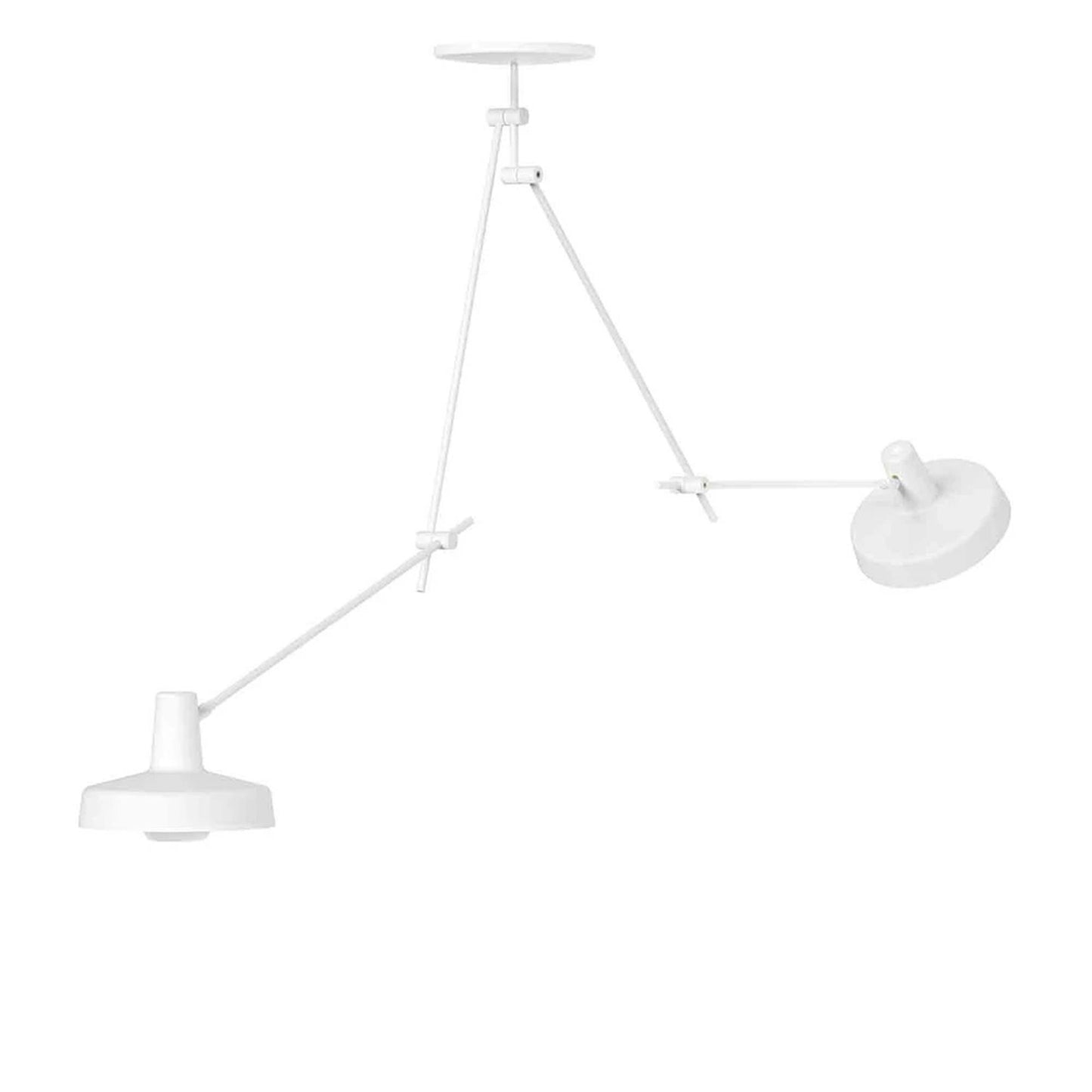 Arigato Double Ceiling Lamp by Grupa #White