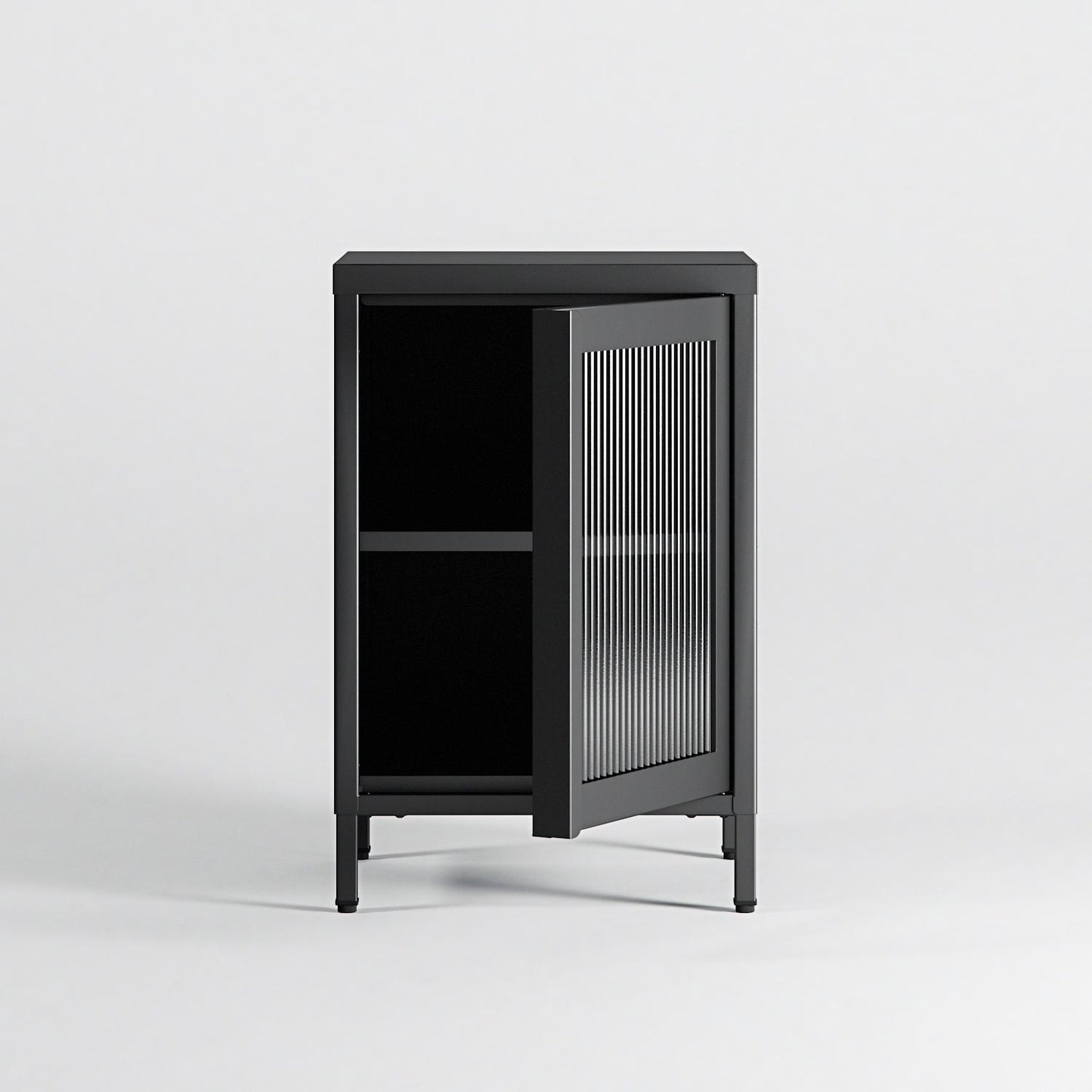 Department Store Bedside Table Anthracite Grey