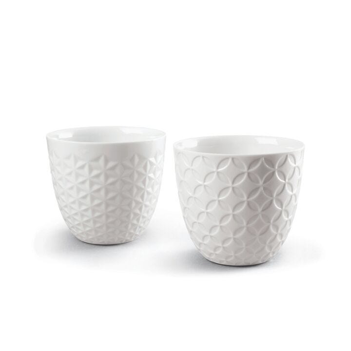 Shochu Rock Tumblers Sake Cups Set of 2 by Lladró
