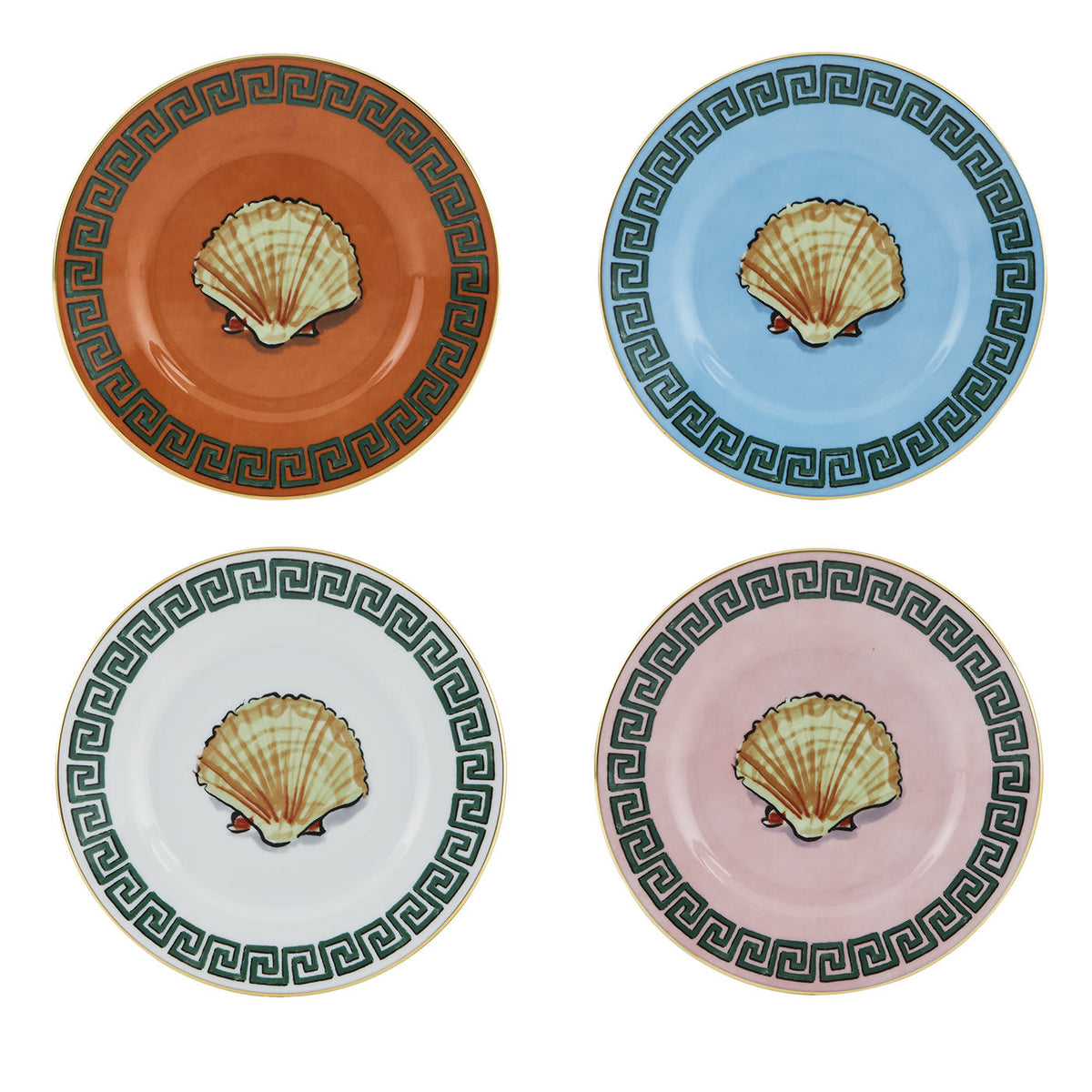 IL VIAGGIO DI NETTUNO Bread Plate Pink