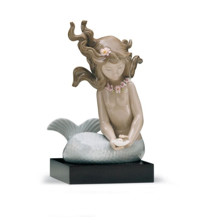 Mirage Mermaid Figurine by Lladró