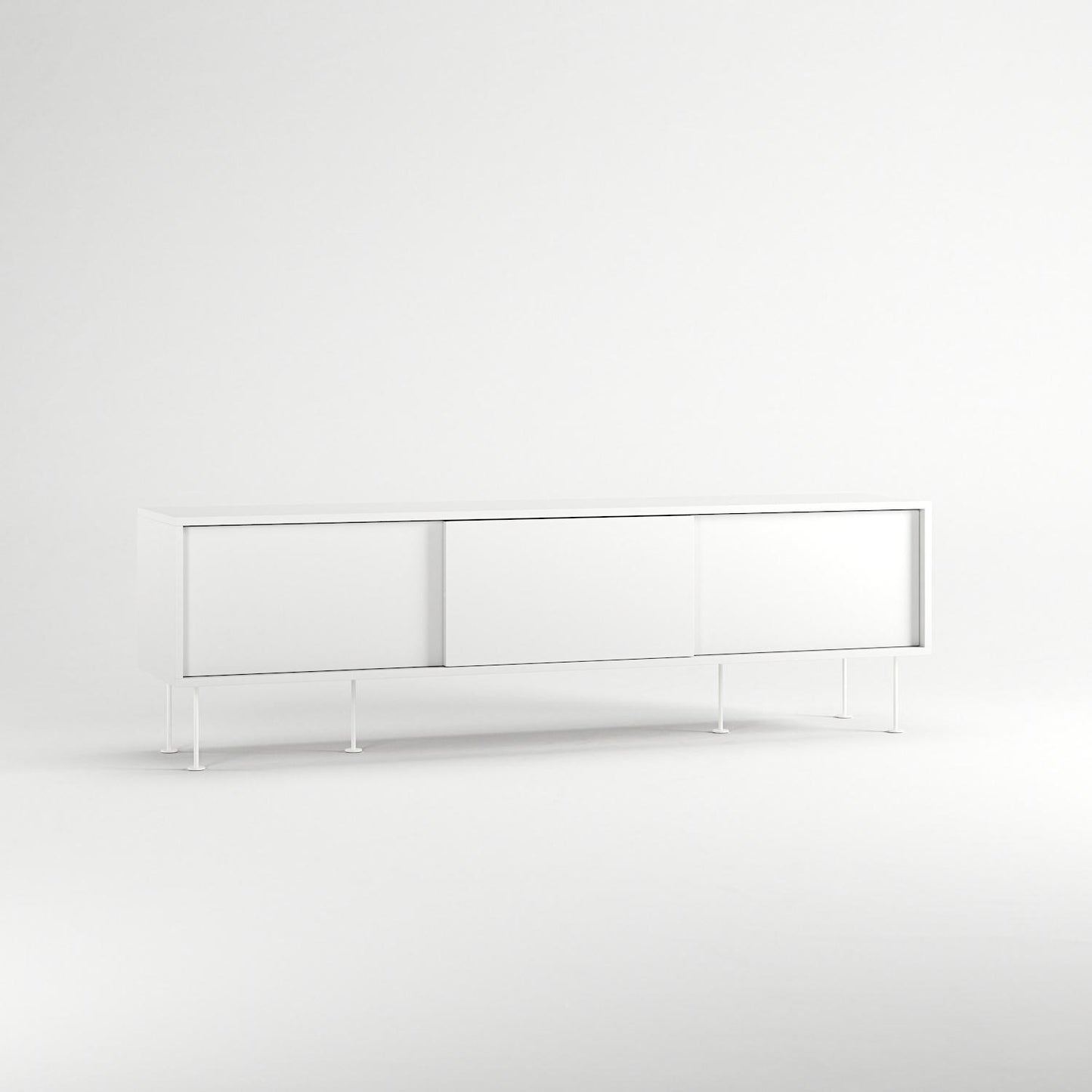 Decotique Vogue TV Bench With Legs 180 White
