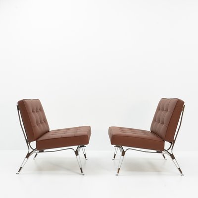 856 Lounge Chairs by Ico & Luisa Parisi for Cassina, 1950s, Set of 2-TJQ-1382908