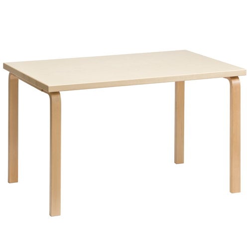 AALTO - Rectangular Wooden Table by Artek #Birch Veneer