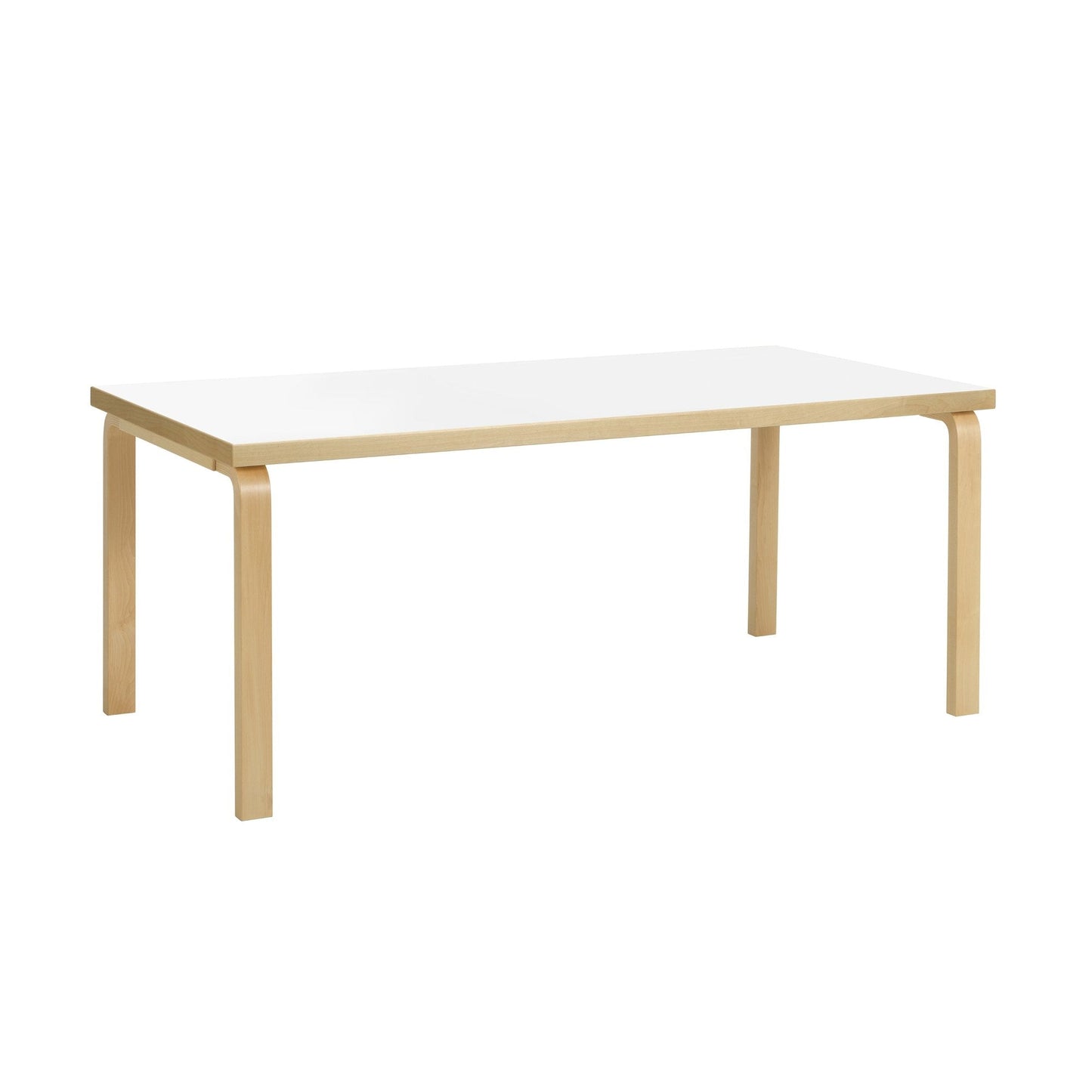 Artek Aalto Table 83 — birch/white laminate