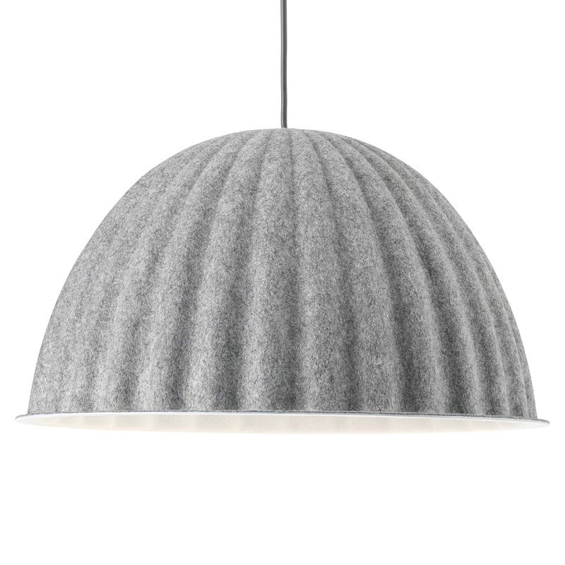 Under the Bell pendant 55 cm by Muuto #grey #