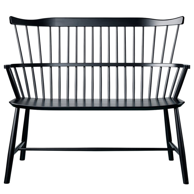 J52D bench by FDB Møbler #black #