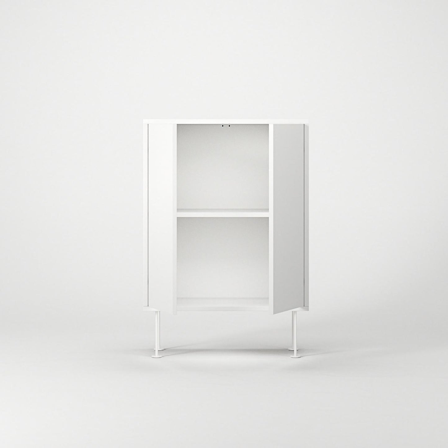 Decotique Vogue Cabinet 64 White/White