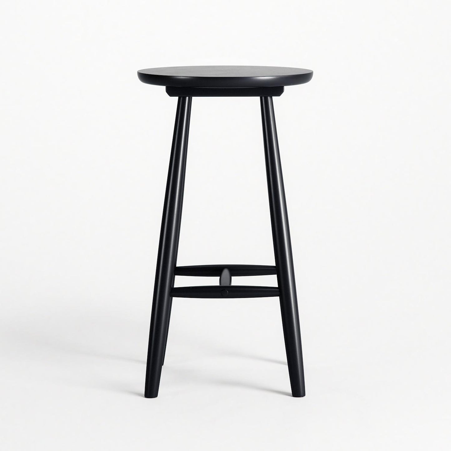 Department Wood H23 Bar Stool Black