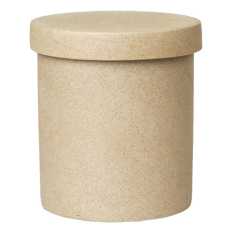 Bon Accessories large container by ferm LIVING #sand -black #