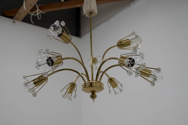 9-Light Chandelier by Emil Stejnar for Rupert Nikoll, Austria, 1950s-TZ-1107752