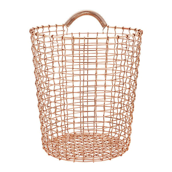 Bin 18 wire basket by Korbo #copper #