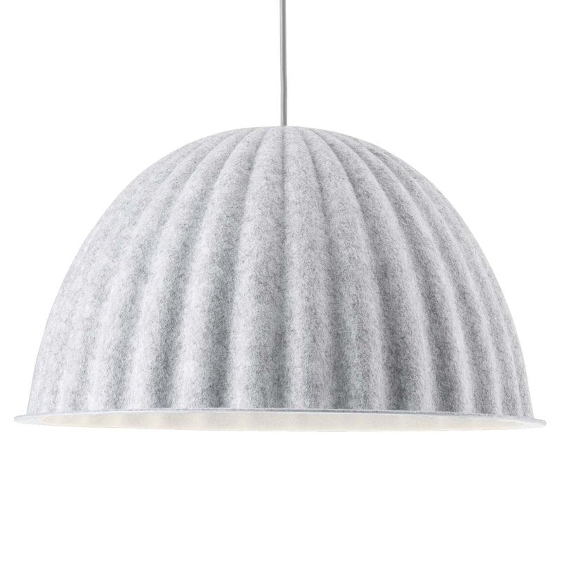 Under the Bell pendant 55 cm by Muuto #white melange #