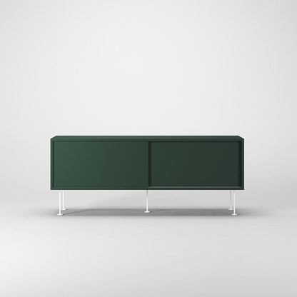 Decotique Vogue TV Bench with Legs 136 Green/White