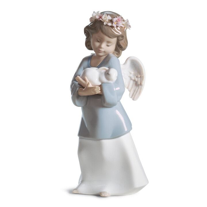 Heavenly Love Angel Figurine by Lladró