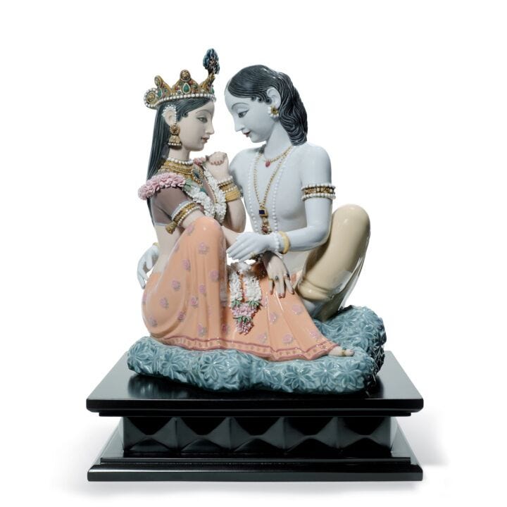 Divine Love Couple Figurine by Lladró
