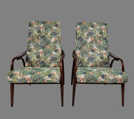 947 Armchairs for Ton, 1970s, Set of 2-BYY-1792576