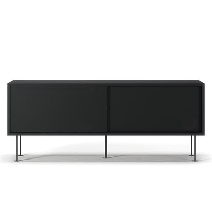 Decotique Vogue TV Bench With Legs 136 Anthracite/ Black
