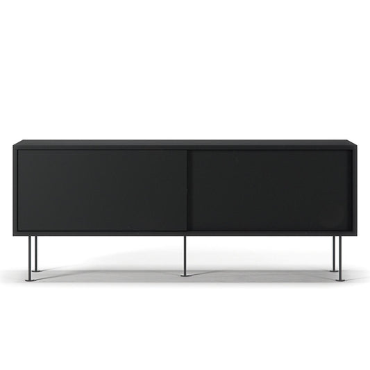Decotique Vogue TV Bench With Legs 136 Anthracite/ Black