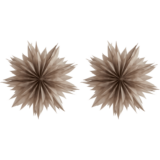 Department Nova Paper Star 50 Warm Grey Set of 2