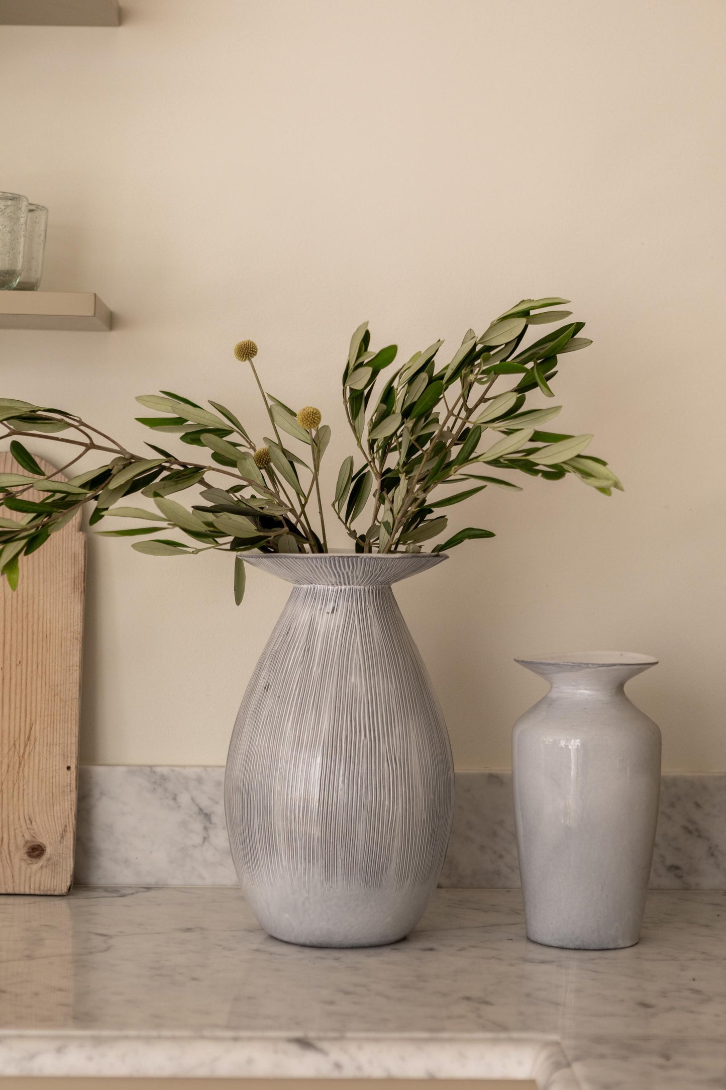 Department Mushu Vase Large Grey