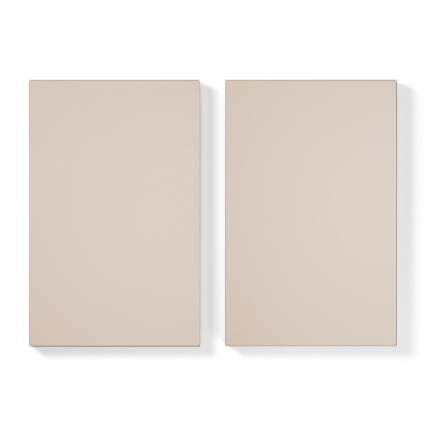 Department Shelf for Store Cabinet with 1 Door Set of 2 Mushroom