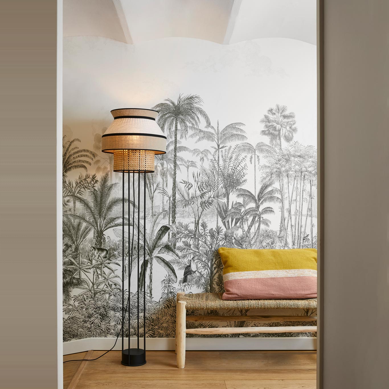 Floor Lamp Singapour by Market Set #Nude