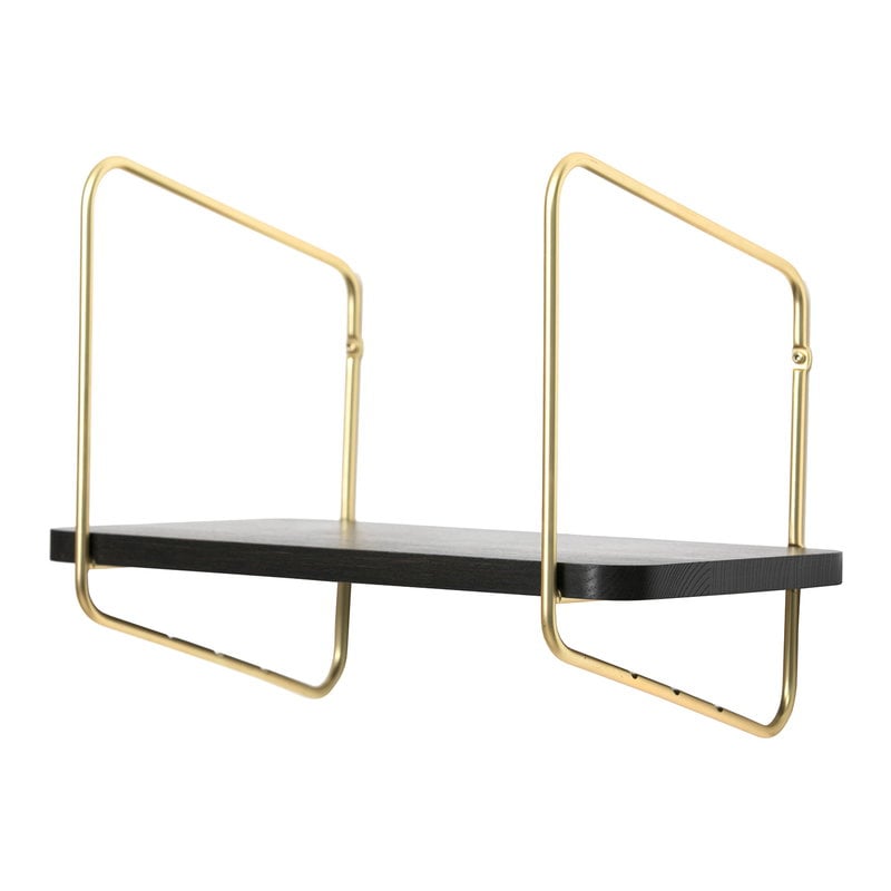 Urban Nomad shelf S by Fólk Reykjavík #black - gold #