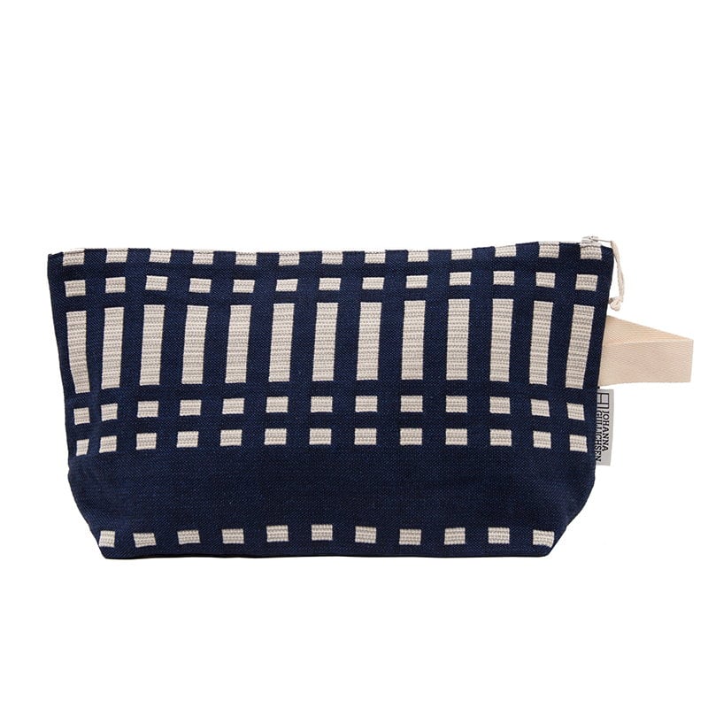 Nereus cosmetics bag by Johanna Gullichsen #L, dark blue #