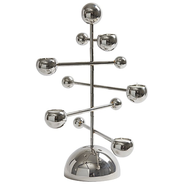 Teluria candleholder by Klong #nickel plated #