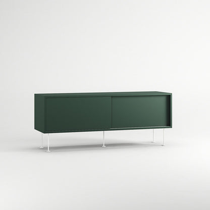 Decotique Vogue TV Bench with Legs 136 Green/White