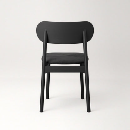 Decotique Elephant Dining Chair Black/Black Velvet