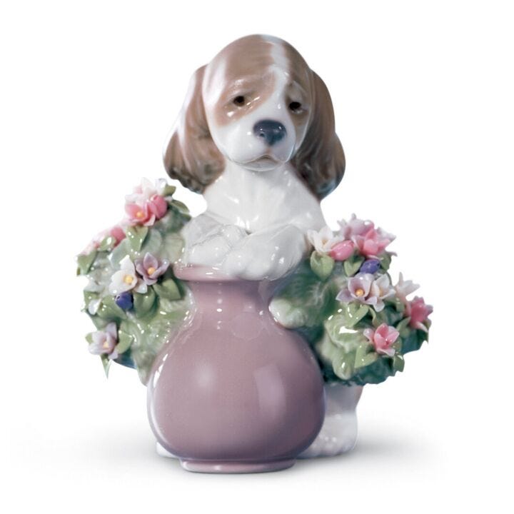 Take Me Home Dog Figurine by Lladró