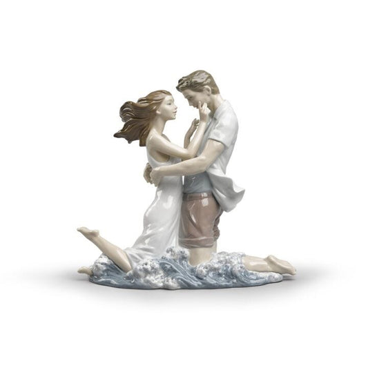 The Thrill of Love Couple Figurine by Lladró