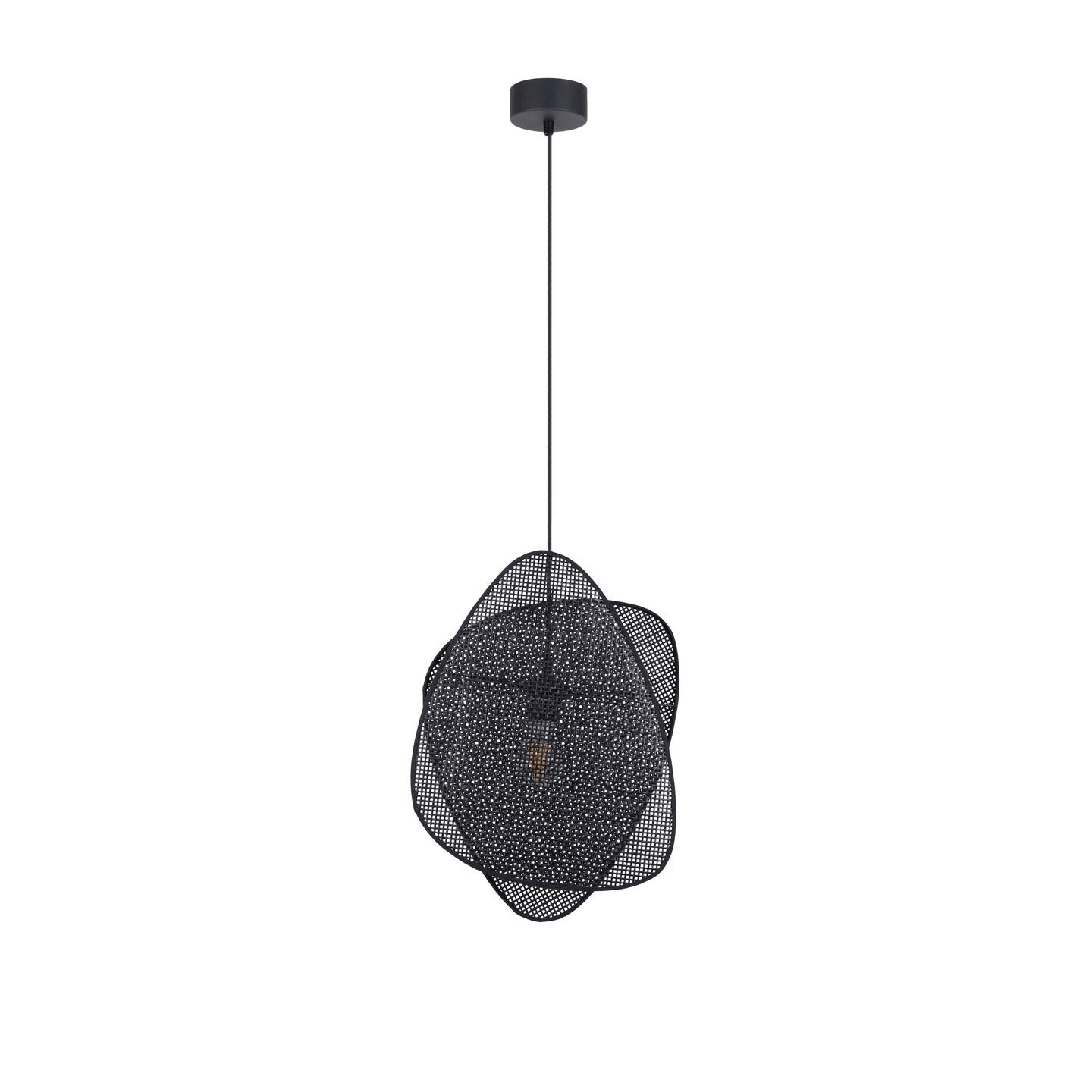 Pendant Lamp Screen Xs by Market Set #Black Cane